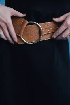 Woman Belt 94246G Havana^MAISON BOINET Online