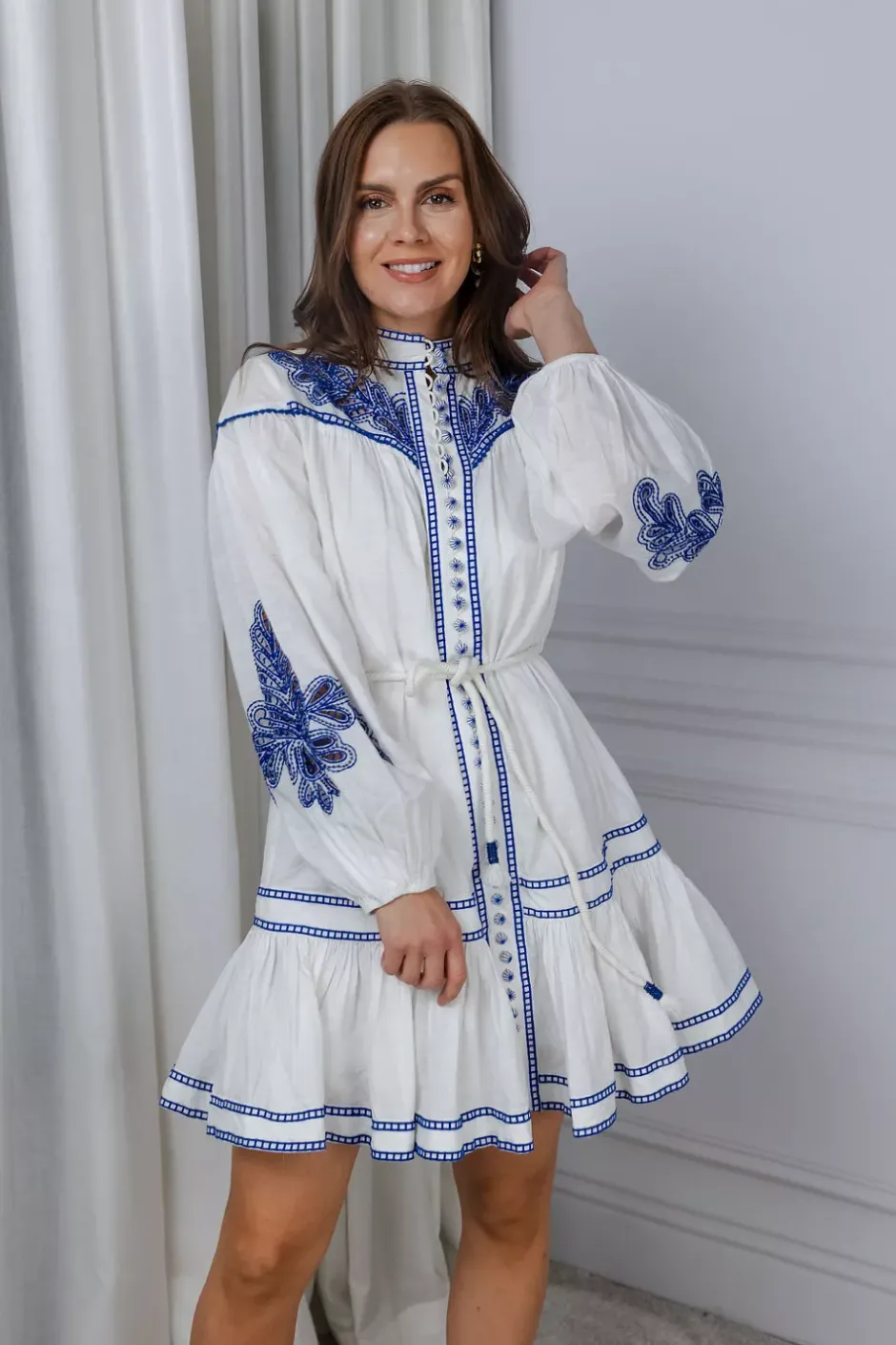 Zillenia Dress Simply White^SCARLETT POPPIES Fashion