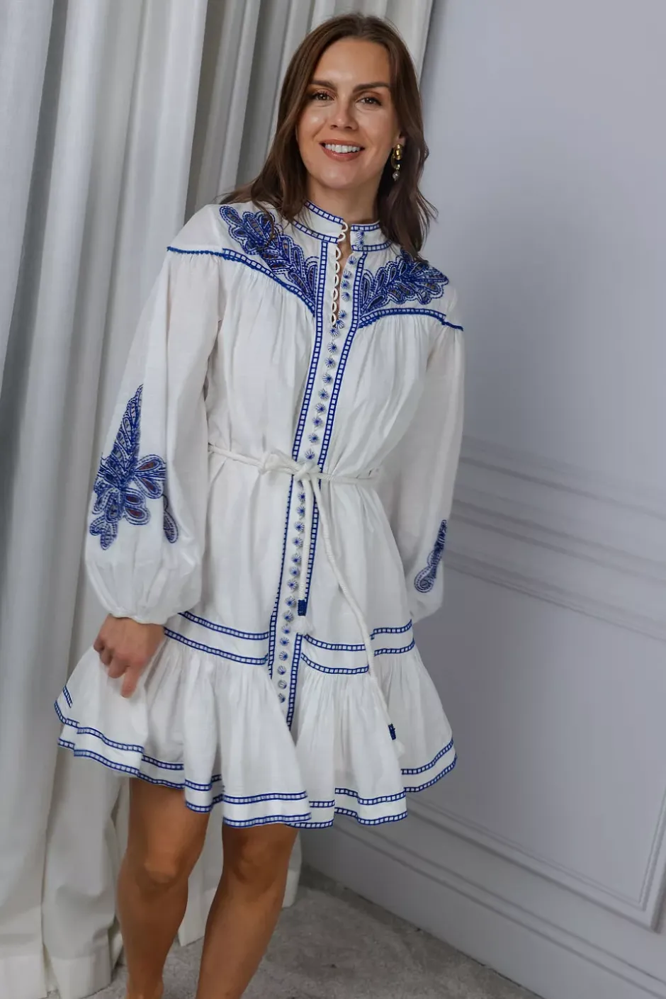 Zillenia Dress Simply White^SCARLETT POPPIES Fashion