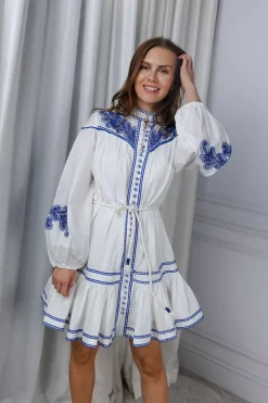 Zillenia Dress Simply White^SCARLETT POPPIES Fashion