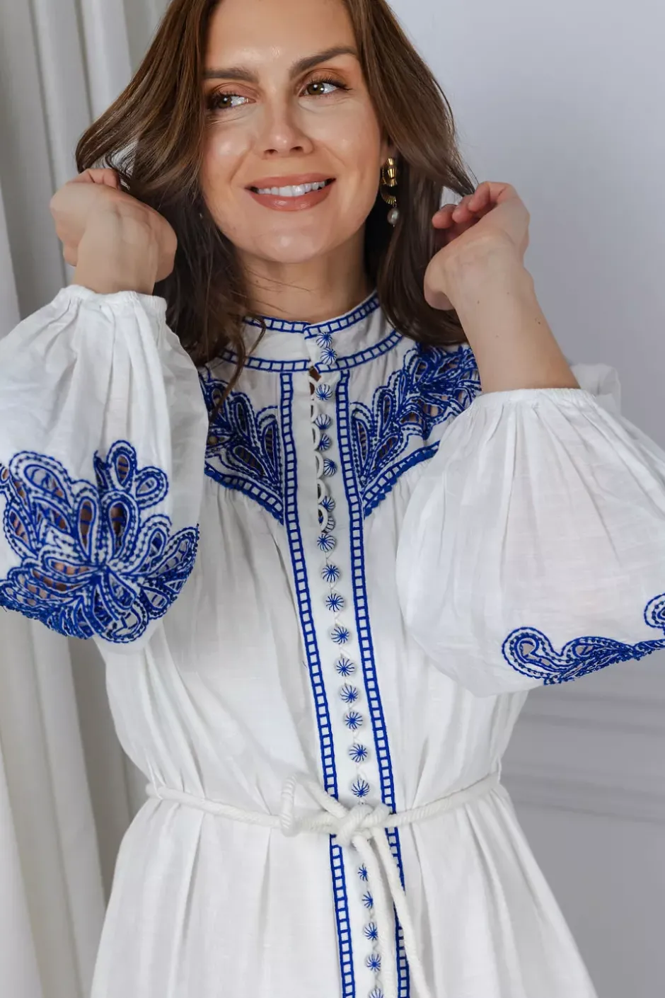 Zillenia Dress Simply White^SCARLETT POPPIES Fashion