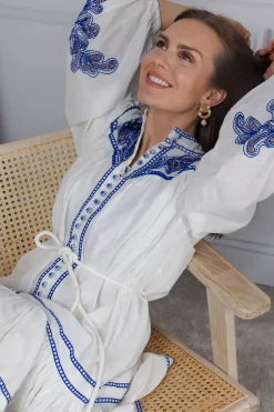 Zillenia Dress Simply White^SCARLETT POPPIES Fashion