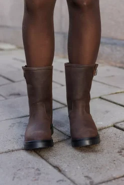 Zip Biker Fur Rain Dark Brown^HELENE WESTBYE Sale